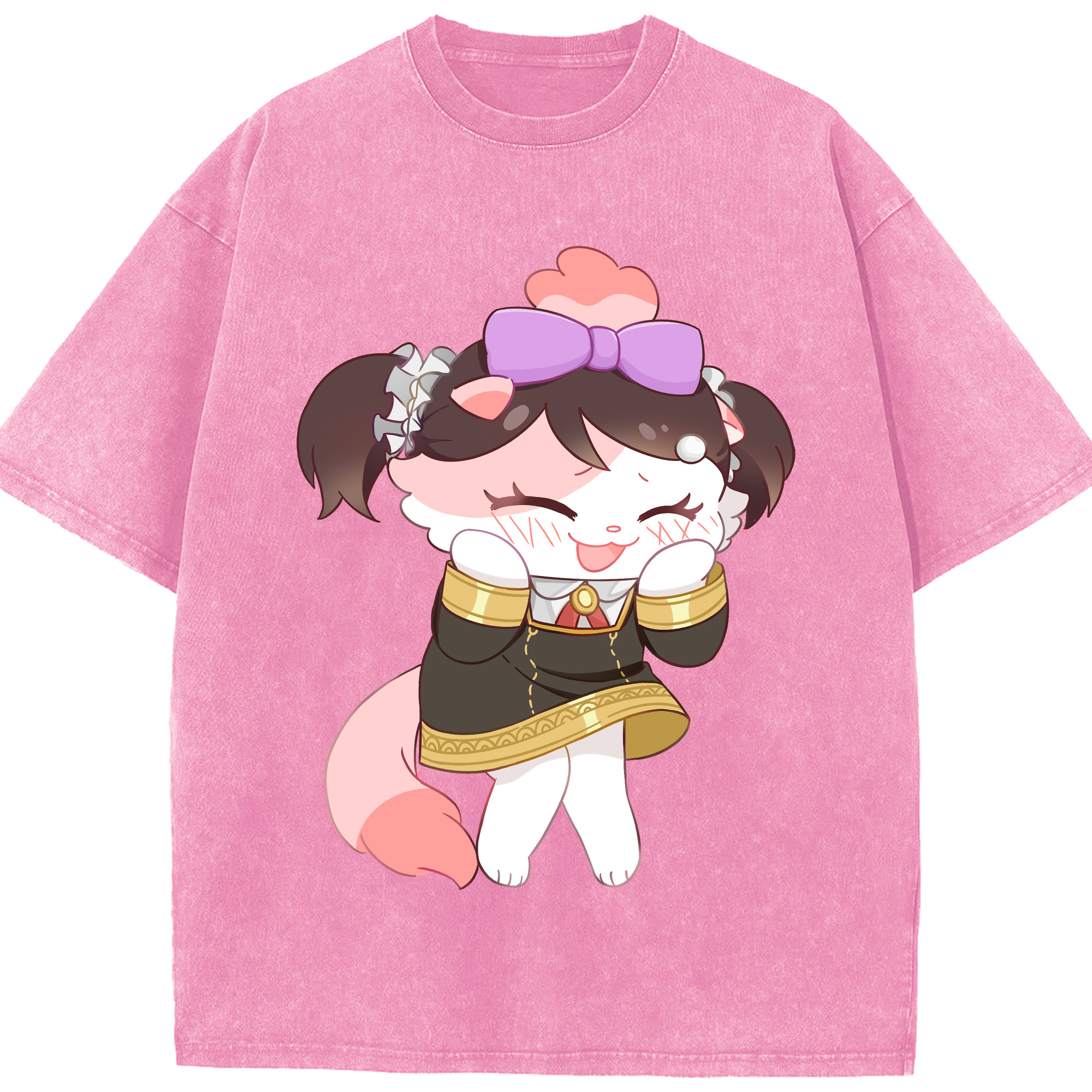 （画像用） SPY×FAMILY间谍家家酒 綿100% ヴィンテージ風 半袖Tシャツ（フロントプリント）